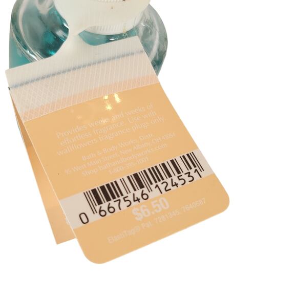 Bath & Body Works Wallflowers Refills Turquoise Waters Scent 0.8oz Lot of 2 - Picture 7 of 7